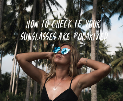 Cómo comprobar si sus gafas de sol están polarizadas