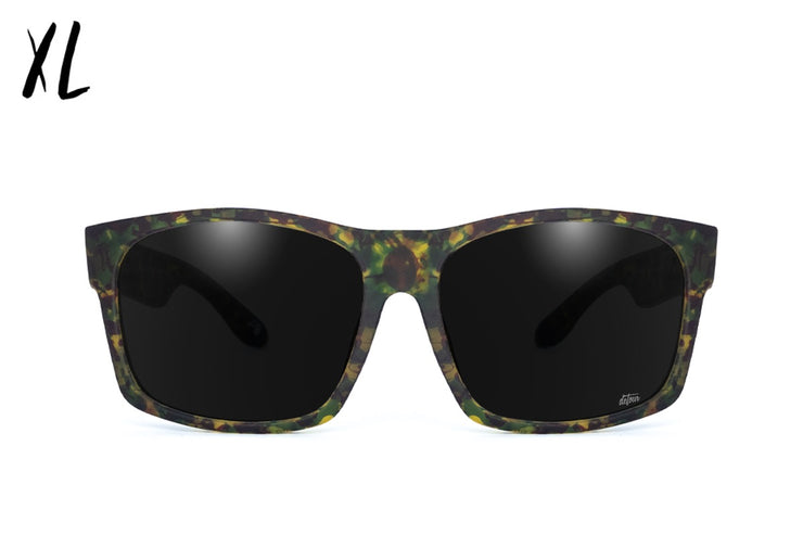 Big Kahuna XL - Green Tortoise - Jet Black Polarized