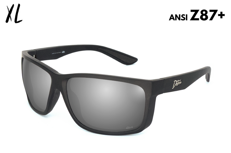 Breach XL - Matte Black - Silver Bullet Polarized ANSI Z87+