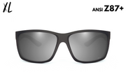 Breach XL - Matte Black - Silver Bullet Polarized ANSI Z87+