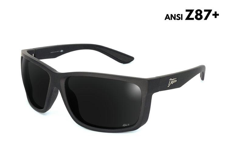 Breach - Matte Black - Jet Black Polarized ANSI Z87+