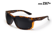 Breach - Tortoise Shell - Jet Black Polarized ANSI Z87+