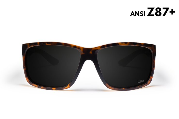 Breach - Tortoise Shell - Jet Black Polarized ANSI Z87+