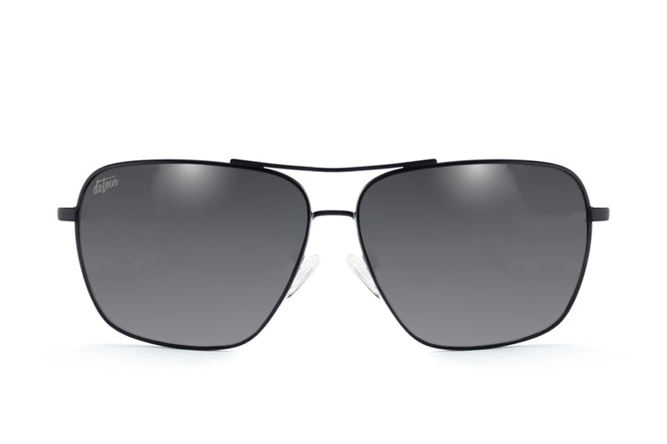 Coastal - Matte Black/Grey Tortoise - Silver Bullet Polarized