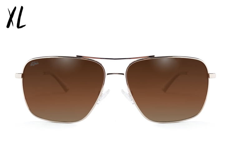 Coastal XL - Gold - Brown Gradient Polarized