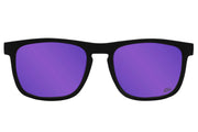 Floaties XL - Matte Black - Purple Lens Polarized