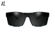 Horizon XL - Gray Tortoise - Jet Black Polarized