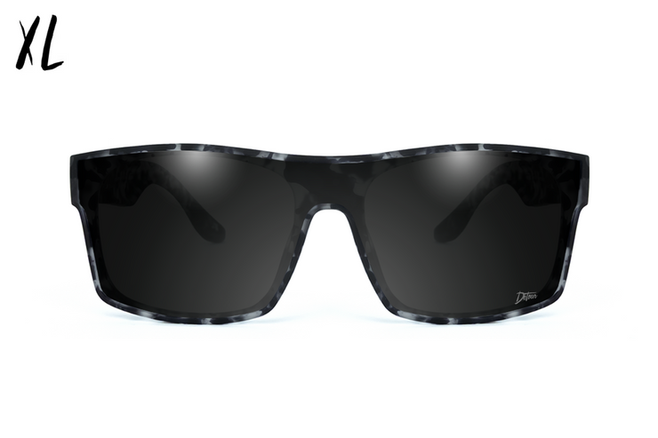 Horizon XL - Gray Tortoise - Jet Black Polarized