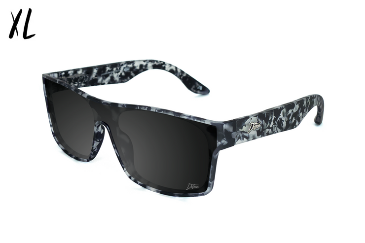 Horizon XL - Gray Tortoise - Jet Black Polarized