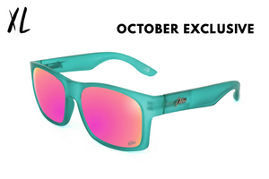 Limited Edition Big Kahuna XL - Frosted Green - Pink Polarized