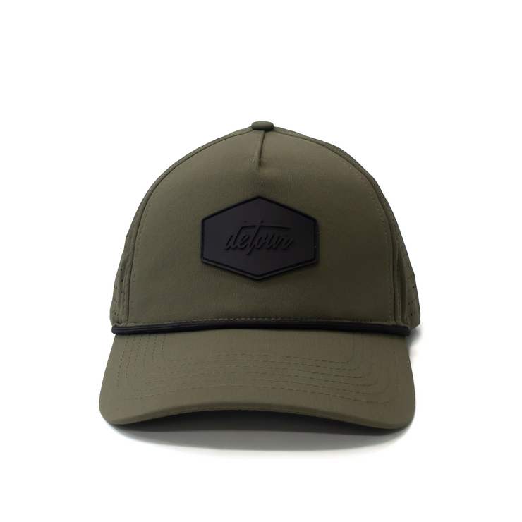 XL Military Green Snapback Hat