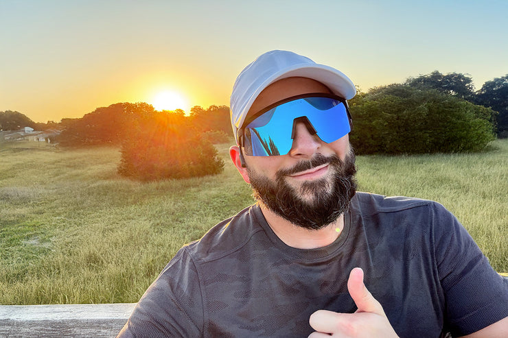 Surge - Matte Black - Electric Blue