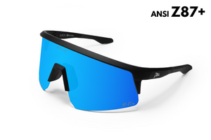 Surge - Matte Black - Electric Blue