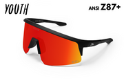 Surge Youth - Matte Black - Red Sunset