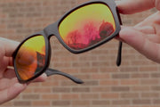 Big Kahuna XL - Matte Black - Red Sunset Polarized