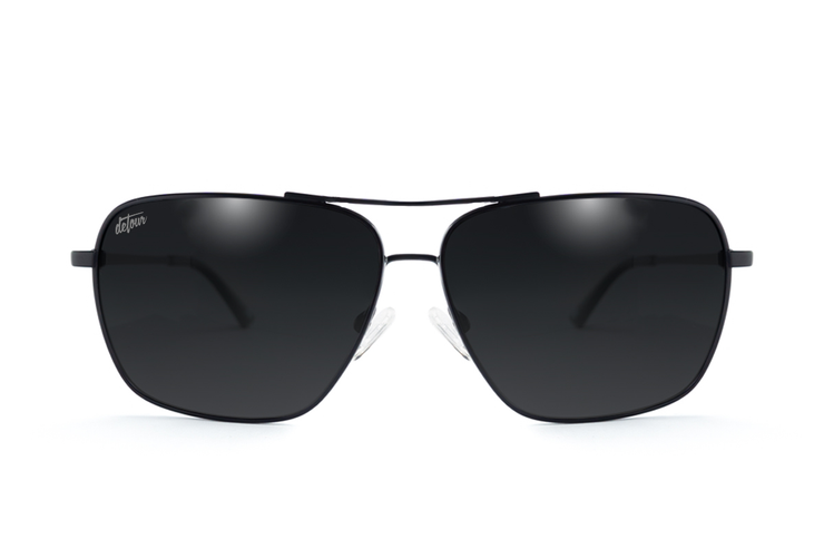 Coastal - Matte Black - Jet Black Polarized