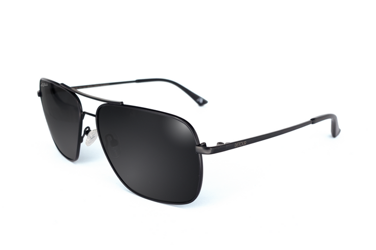 Coastal - Matte Black - Jet Black Polarized
